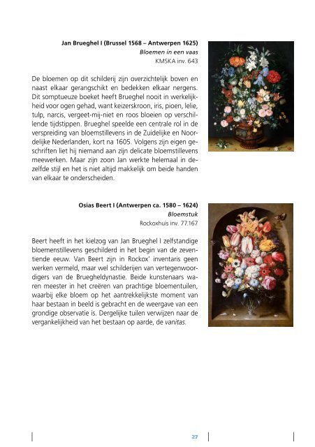 bezoekersgids bij de tentoonstelling (PDF, 3,42 MB) - Koninklijk ...