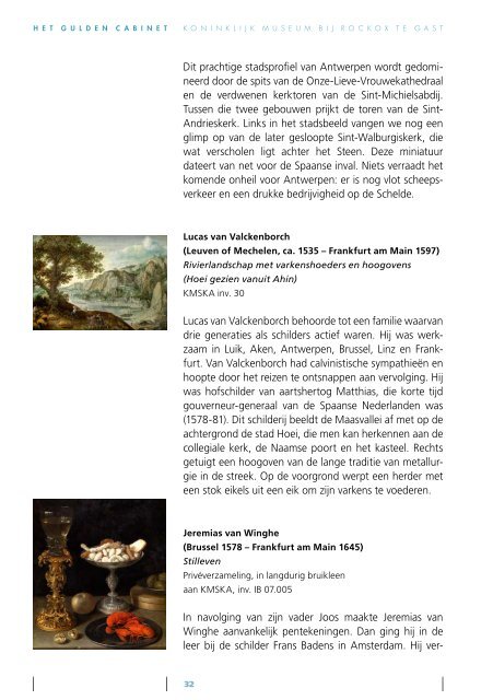 bezoekersgids bij de tentoonstelling (PDF, 3,42 MB) - Koninklijk ...