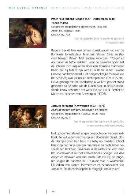 bezoekersgids bij de tentoonstelling (PDF, 3,42 MB) - Koninklijk ...