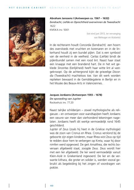 bezoekersgids bij de tentoonstelling (PDF, 3,42 MB) - Koninklijk ...