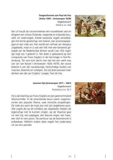 bezoekersgids bij de tentoonstelling (PDF, 3,42 MB) - Koninklijk ...