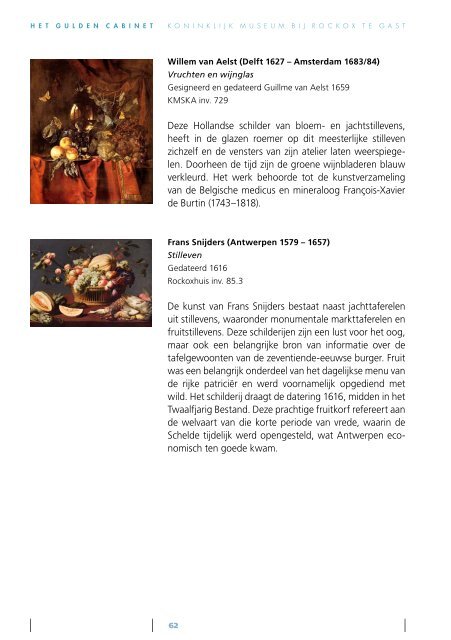 bezoekersgids bij de tentoonstelling (PDF, 3,42 MB) - Koninklijk ...