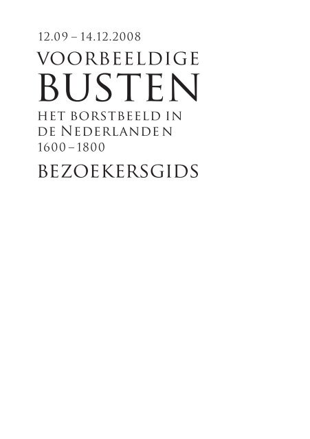 busten - Koninklijk Museum voor Schone Kunsten Antwerpen