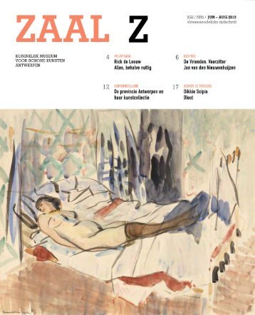 Zaal Z nummer 5 (PDF, 7,51 MB) - Koninklijk Museum voor Schone ...