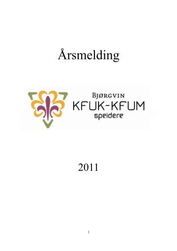 Årsmelding