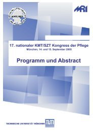 Abstractbuch - Deutsche Arbeitsgruppe KMT / SZT der Pflegenden
