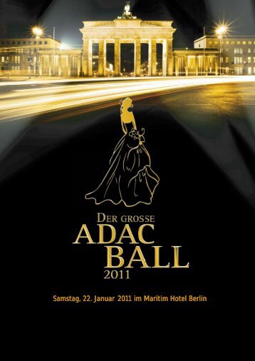 So orange ist nur Berlin. - ADAC-Ball