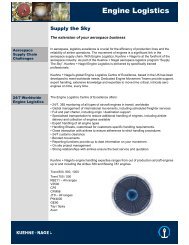Engine Logistic Overview - Kuehne + Nagel