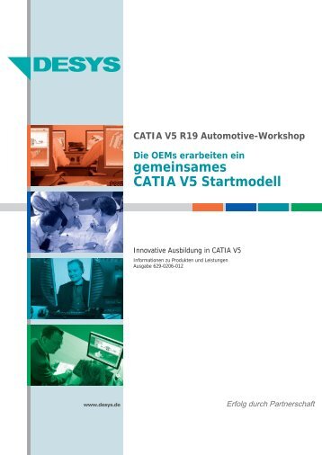 Die Oems erarbeiten ein gemeinsames CATIA V5 Startmodell - desys