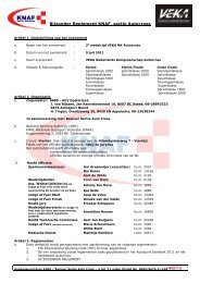 Bijzonder Reglement KNAF, sectie Autocross