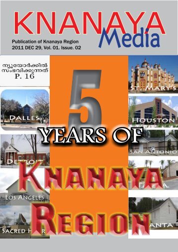 2011 December 29 - Knanaya Catholic Region
