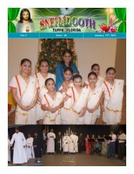 2012 January 15 Edition - Knanaya Catholic Region