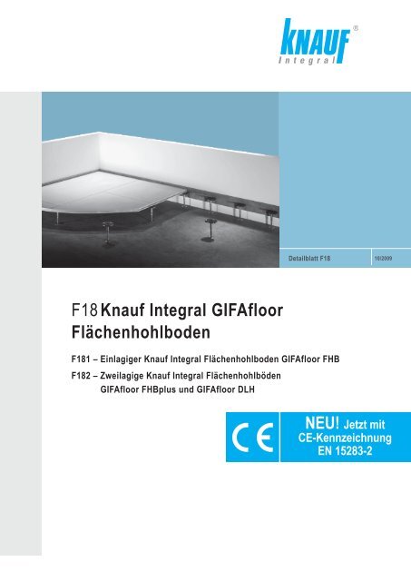 Detailblatt F18 (PDF 1.1 MB) - bei Knauf Integral
