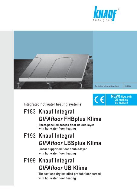 With Hot Water Floor Heating Bei Knauf Integral