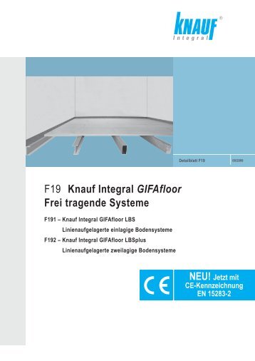 F191 GIFAfloor LBS - bei Knauf Integral
