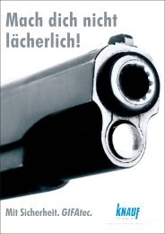 Beschußsicherheit (PDF; 320 KB) - bei Knauf Integral