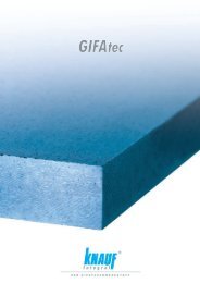 GIFAtec Broschüre (PDF; 1.3 MB) - bei Knauf Integral