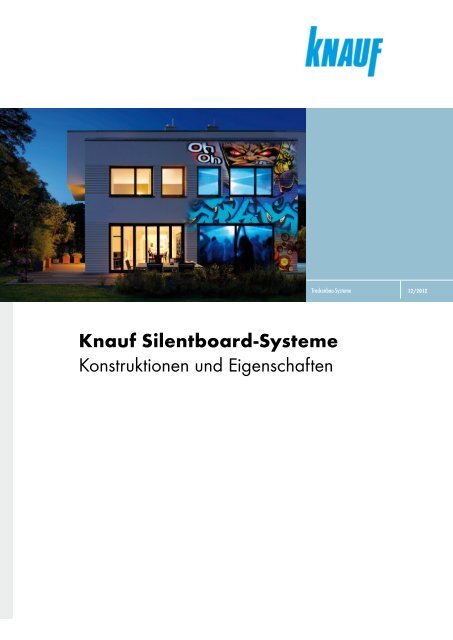 Knauf Silentboard-Systeme Konstruktionen und Eigenschaften
