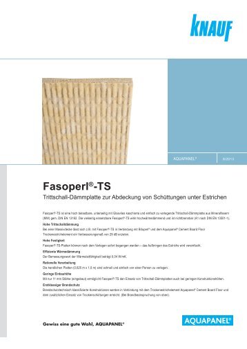 Fasoperl®-TS - Knauf AG