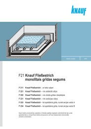 SistÄmu buklets F21 - Knauf