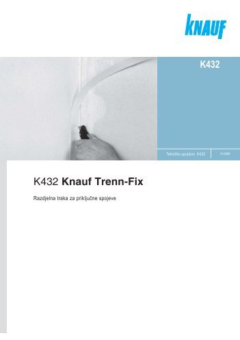 K432 Knauf Trenn-Fix