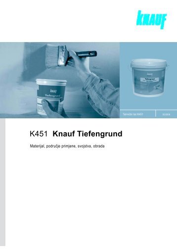 K451 Knauf Tiefengrund