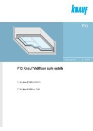 F13 Vidifloor - Knauf