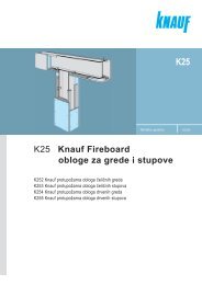 K25 Oblaganje nosivih čeličnih i drvenih konstrukcija - Knauf