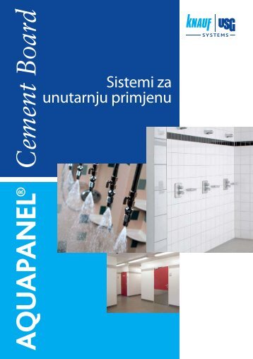 Aquapanel sustavi za unutarnje primjene - Knauf