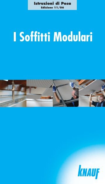 Manuale Posa Soffitti Modulari - Knauf