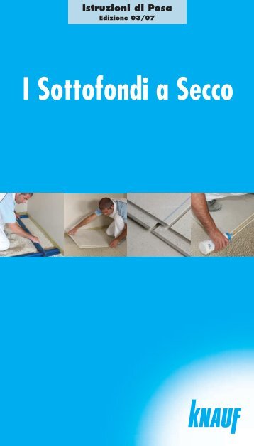 Manuale Posa Sottofondi - Knauf