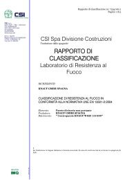 RAPPORTO DI CLASSIFICAZIONE - Knauf