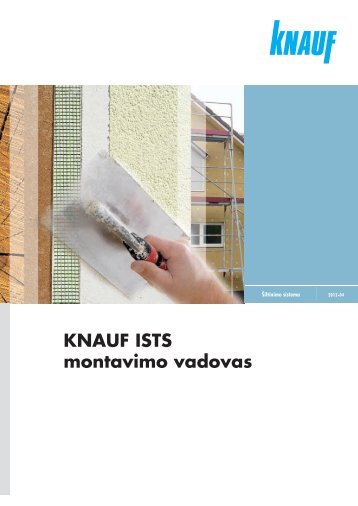 KNAUF ISTS montavimo vadovas