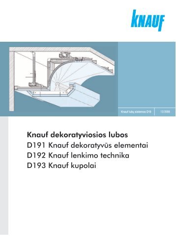 Dekoratyviosios lubos D19 sistema (PDF / 3764 KB) - Knauf