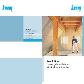 Brio - grindų įrengimo bukletas (PDF / 1348 KB) - Knauf