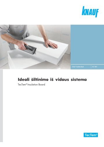 TecTem® sistema - Knauf