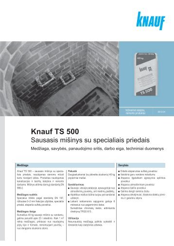 Knauf TS 500