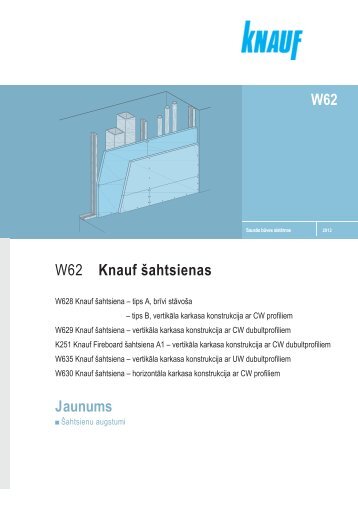 Sistēmu buklets W62 - Knauf