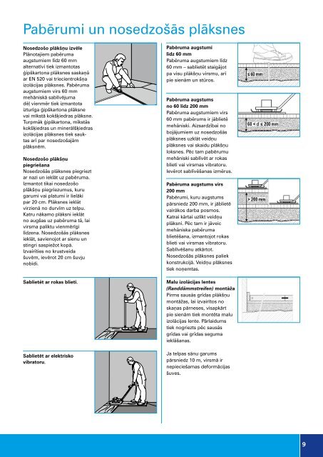 Aquapanel Floor, cementa plāksne grīdai, buklets (PDF ... - Knauf