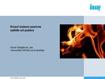 Sistemi pasivne zaÅ¡tite od poÅ¾ara - Knauf Insulation