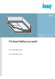 F13 Knauf Vidifloor suvi estrih