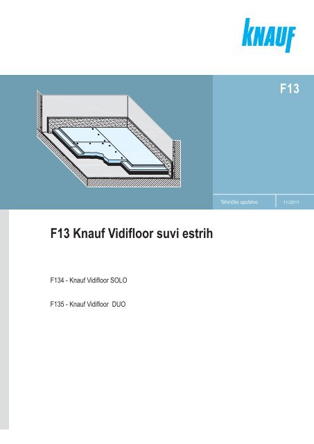 F13 Knauf Vidifloor suvi estrih