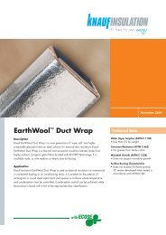 EarthWoolâ¢ Duct Wrap - Knauf Insulation New Zealand