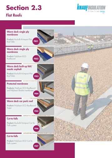 Flat Roofs - Knauf Insulation