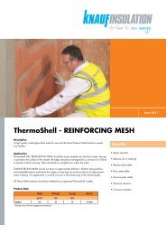 ThermoShell TS Reinforcing Mesh - Knauf Insulation