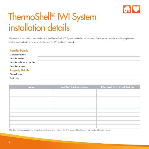 ThermoShell IWI Homeowner Guide - Knauf Insulation