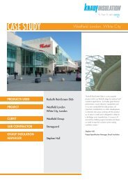 Download a PDF of this case study - Knauf Insulation