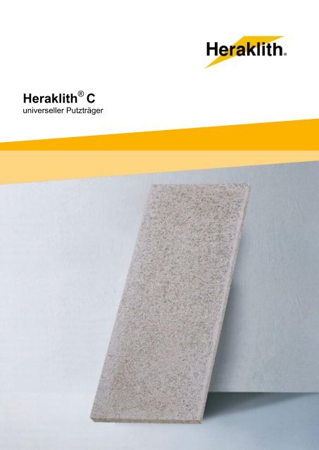 Heraklith C - Knauf Insulation