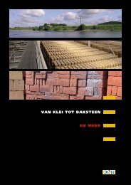 VAN KLEI TOT BAKSTEEN EN MEER - KNB
