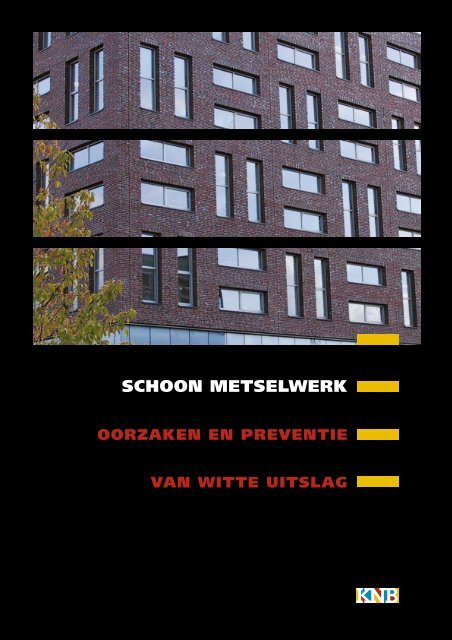SCHOON METSELWERK - KNB